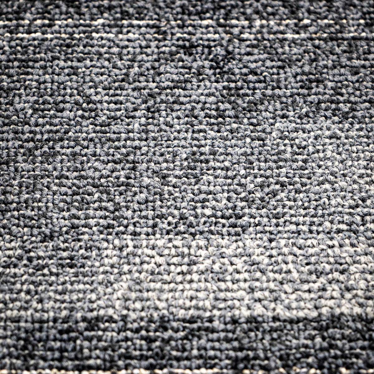 19.625-Inch Square Carpet Tile in Modern Grey Stripes, 2.67 sq. ft./pc