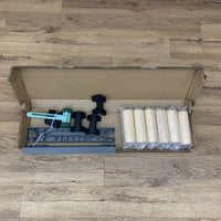 Justina Metal Mattress Foundation in Blue - Small Single 30x75