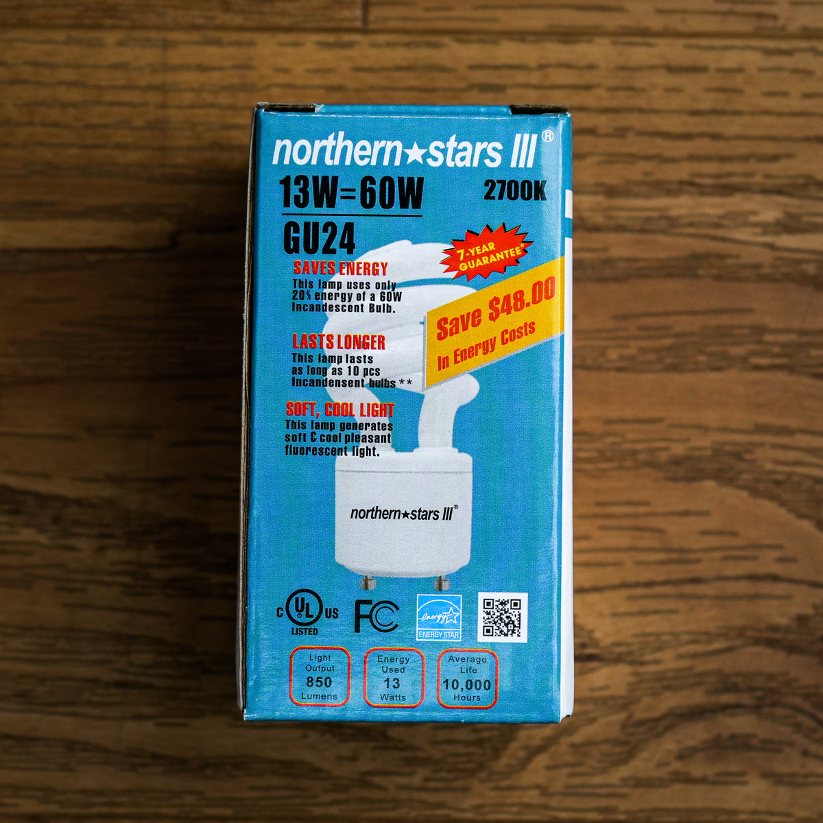 Northern Star GU24 Bulb - CFLESP13/27/GU24