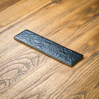 3" x 11" Wall Tile in Black Textured Finish – 5.70 sq. ft. (27 per box)