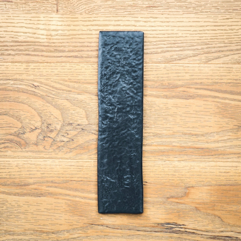 3" x 11" Wall Tile in Black Textured Finish – 5.70 sq. ft. (27 per box)