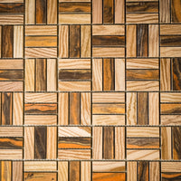 12" x 12" Wood Blend Mosaic Tile – 9.69 sq. ft. (10 per box)