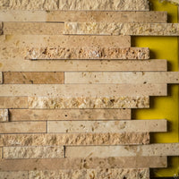 6" x 23.5" Trav Classico Natural Split Mosaic Tiles - 7.80 sq. ft. (8 per box)