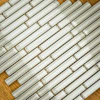 12" x 12" Oxygen Arrow ES56 Glass Mosaic Tiles“ 11 sq. ft. (11 per box)