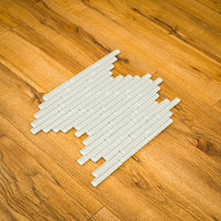 12" x 12" Oxygen Arrow ES56 Glass Mosaic Tiles“ 11 sq. ft. (11 per box)
