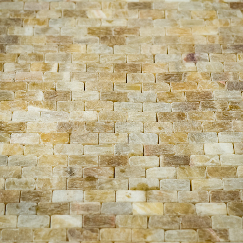 12" x 12" Onyx-T Marble Mosaic Tiles  11 sq. ft. (11 per box)