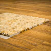 12" x 12" Trav-Noce Brown Marble Mosaic Tiles  11 sq. ft. (11 per box)
