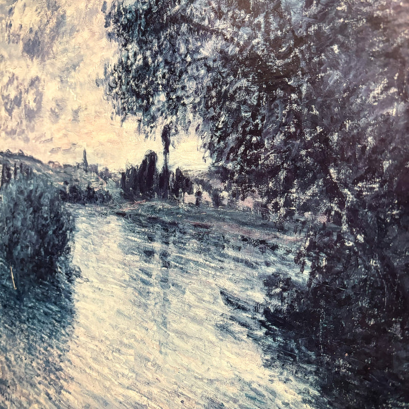 Framed Artwork - "Vétheuil - Claude Monet, Musée des Beaux Arts, Rouen"