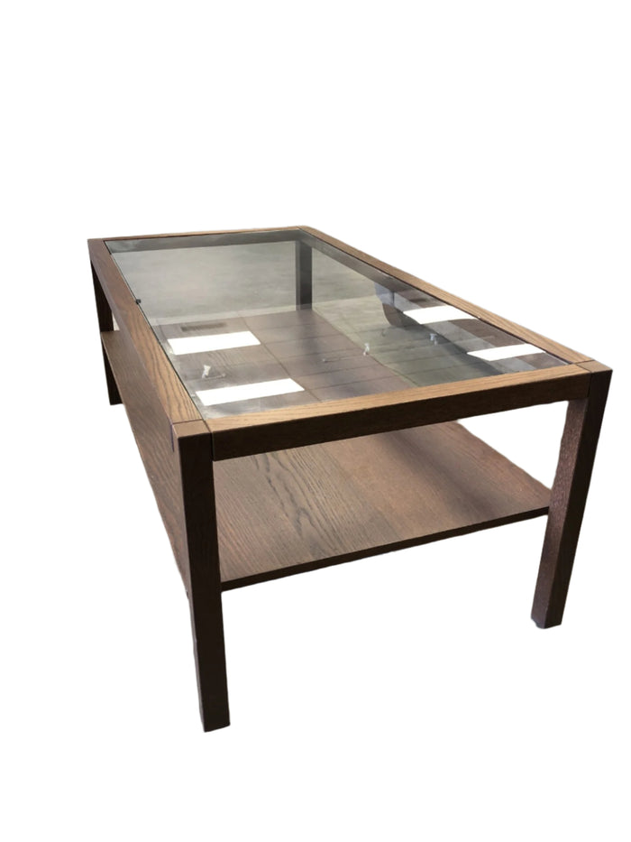 Framed Glass Coffee Table