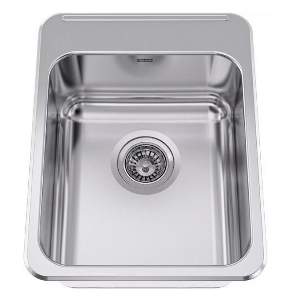 Kitchen Sink Single Bowl 3 Holes - Stainless Steel