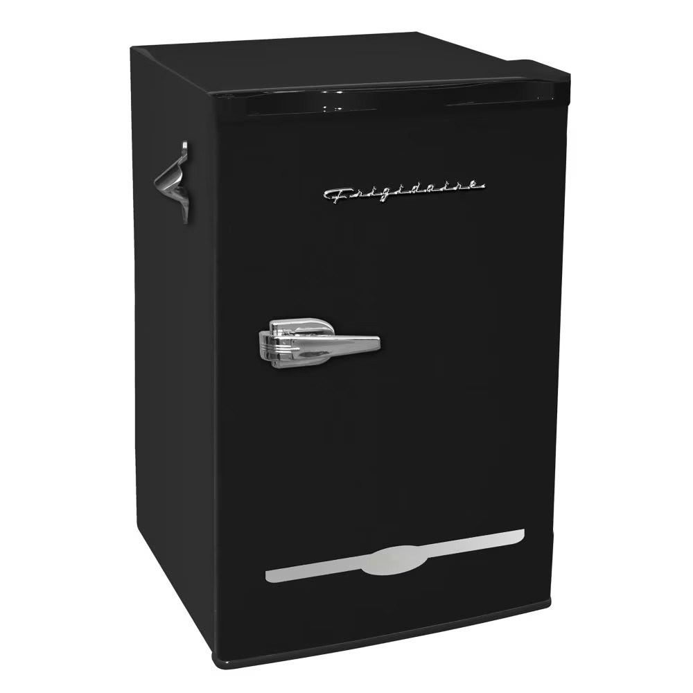 Frigidaire 3.2 cu. ft. Retro Mini Fridge in Black