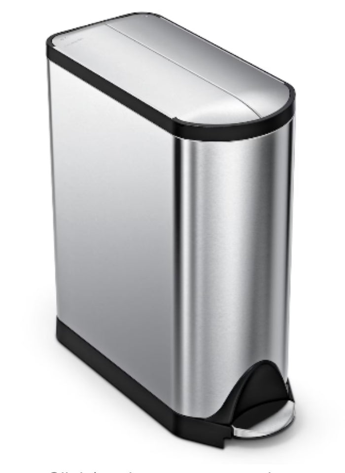 Simplehuman 45L Butterfly Step Can