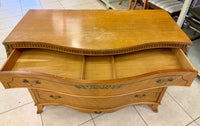 Vintage French Provincial Style Serpentine Side Board-" AS IS "