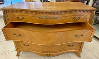 Vintage French Provincial Style Serpentine Side Board-" AS IS "