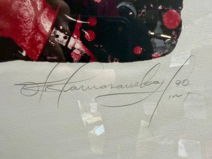 "Red Bird + Axe" by Gintaras Kamarauskas