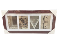 10" x 21" 4-Opening Picture Frame
