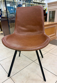 Rustic  Vinyl Dining Chair