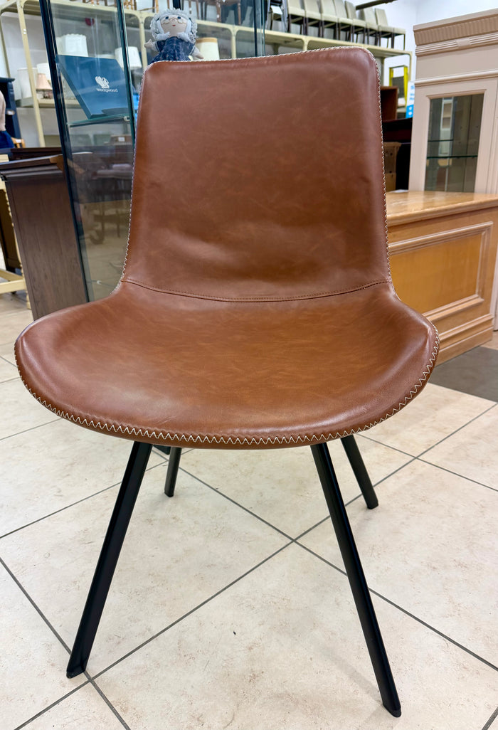 Rustic  Vinyl Dining Chair