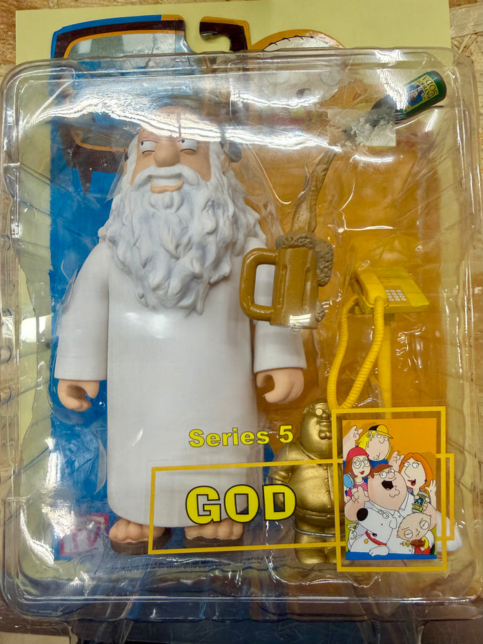 "God" Action Figure from Mezco Toys Family Guy Series 5 Collection