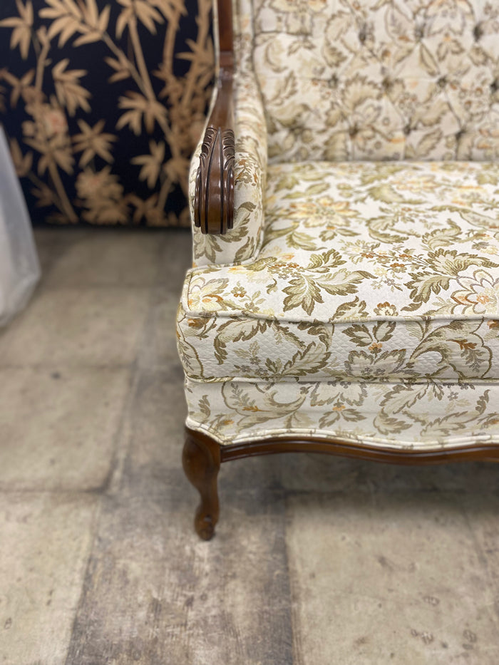 French Provincial Floral Sofa