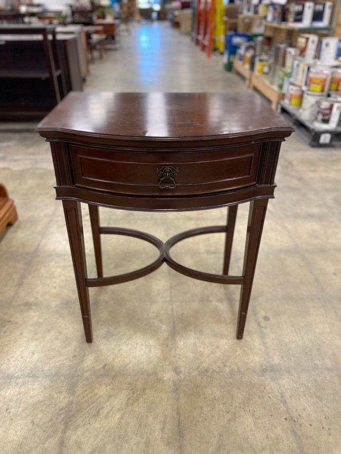 Mahogany French Provincial Accent Table