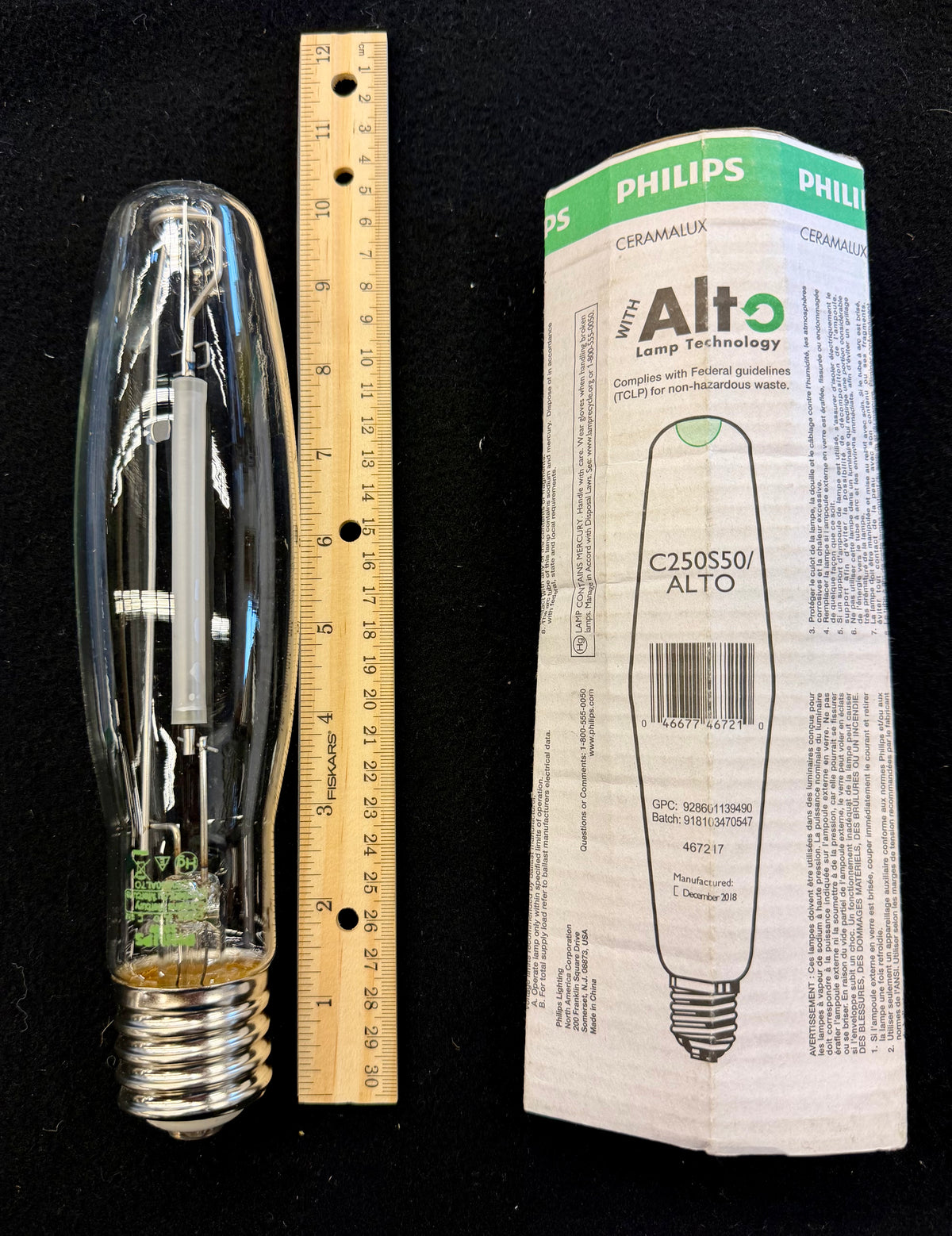 Philips Ceramalux ALTO 250W High Pressure Sodium Bulb (C250S50/ALTO)