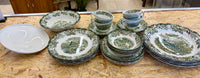 Set of Ridgeway "Heritage"  Pattern Dinnerware