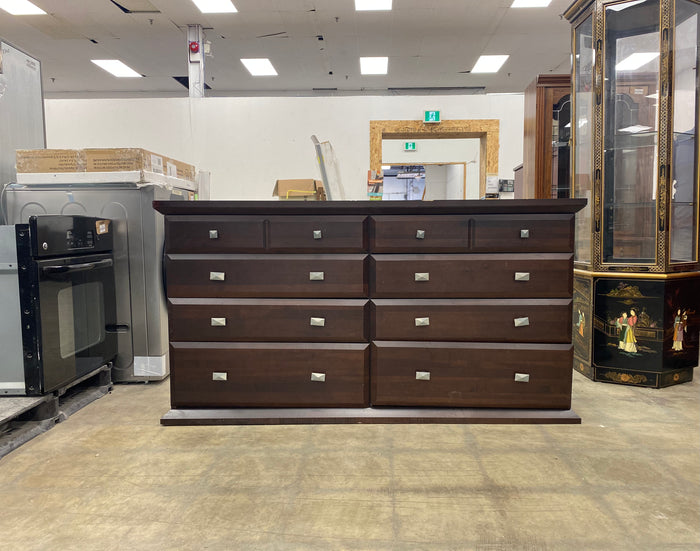 Dark Wood Brown Dresser