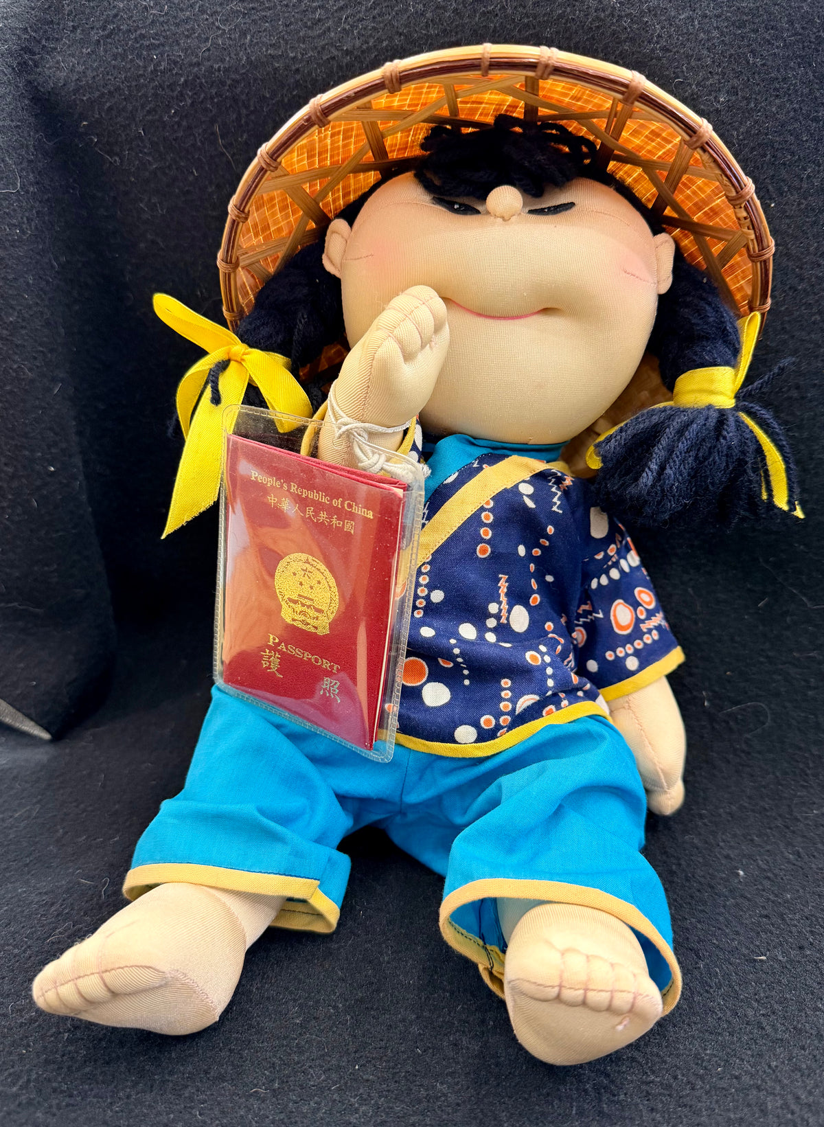 Vintage Rice  Paddy Baby Doll