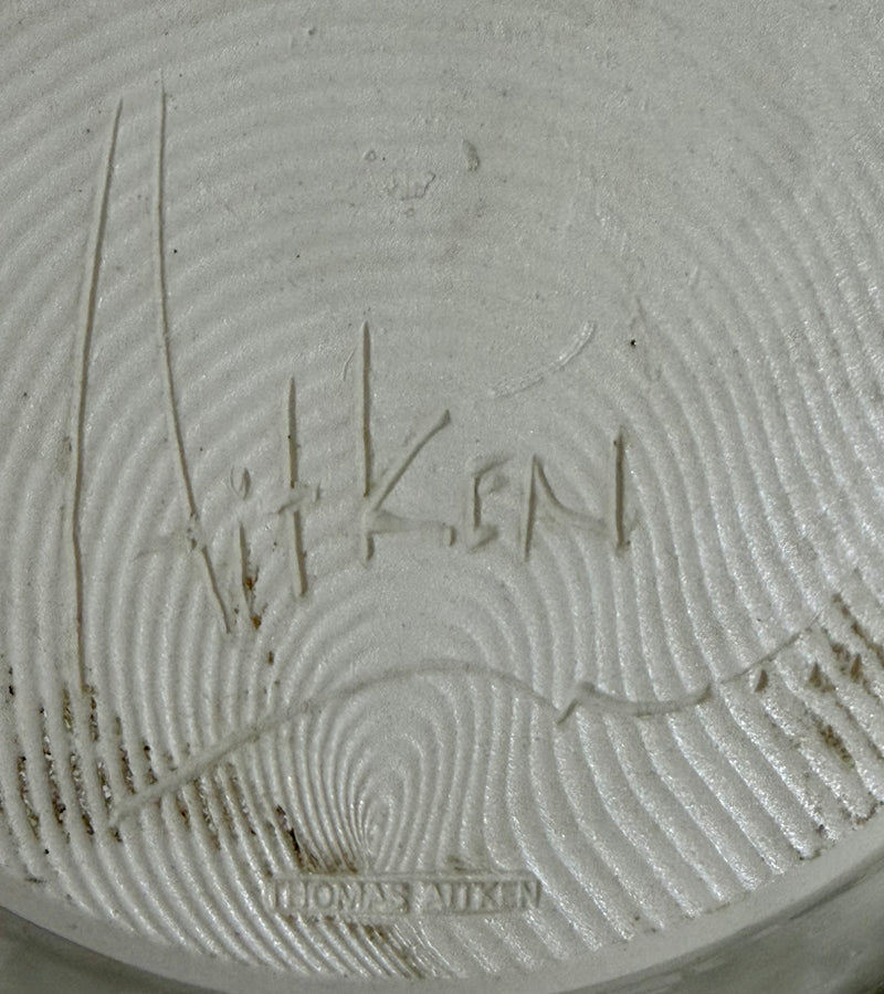 Thomas Aitken Stoneware Cream Colored Bowl