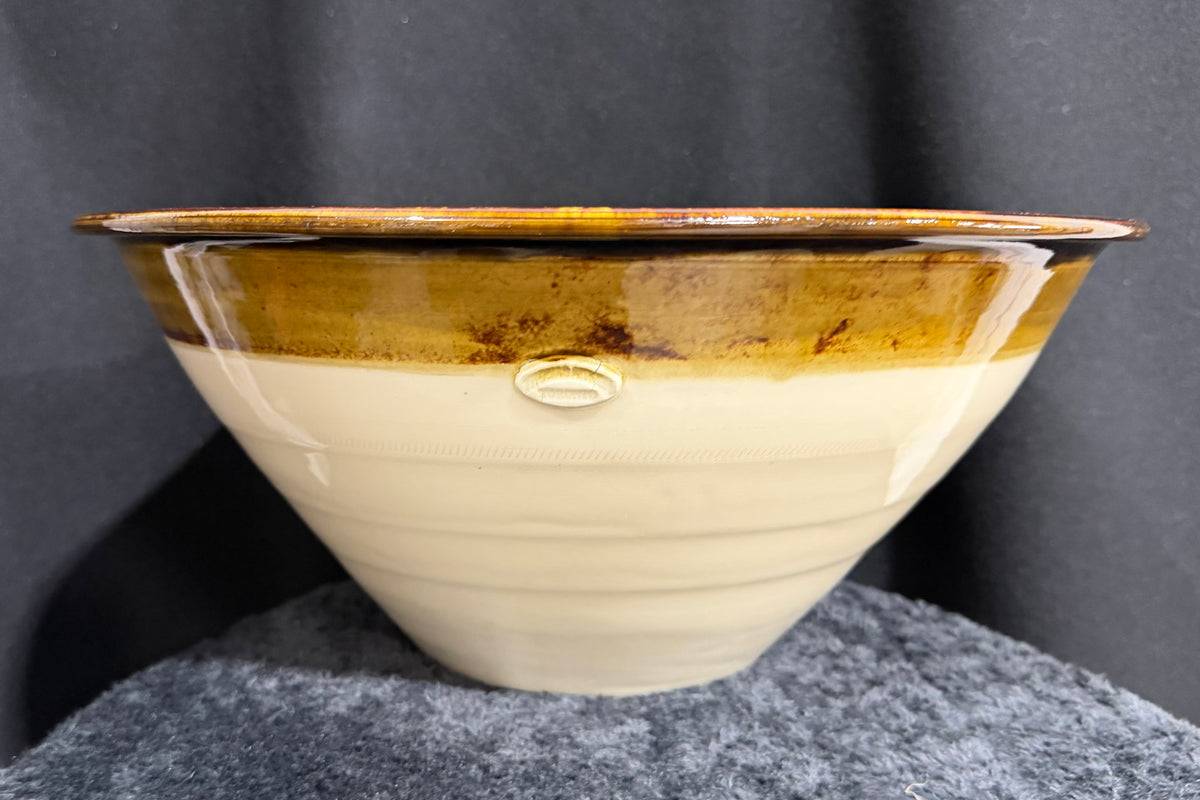 Thomas Aitken Stoneware Cream Colored Bowl