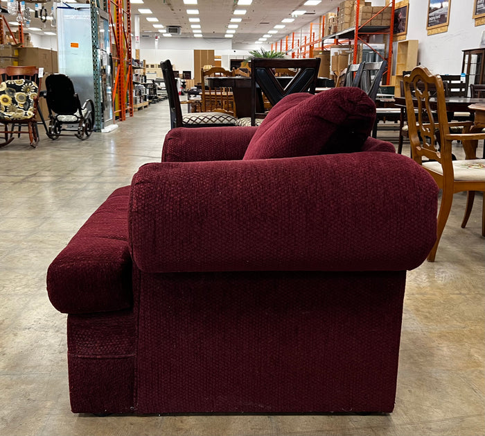 Burgundy Armchair