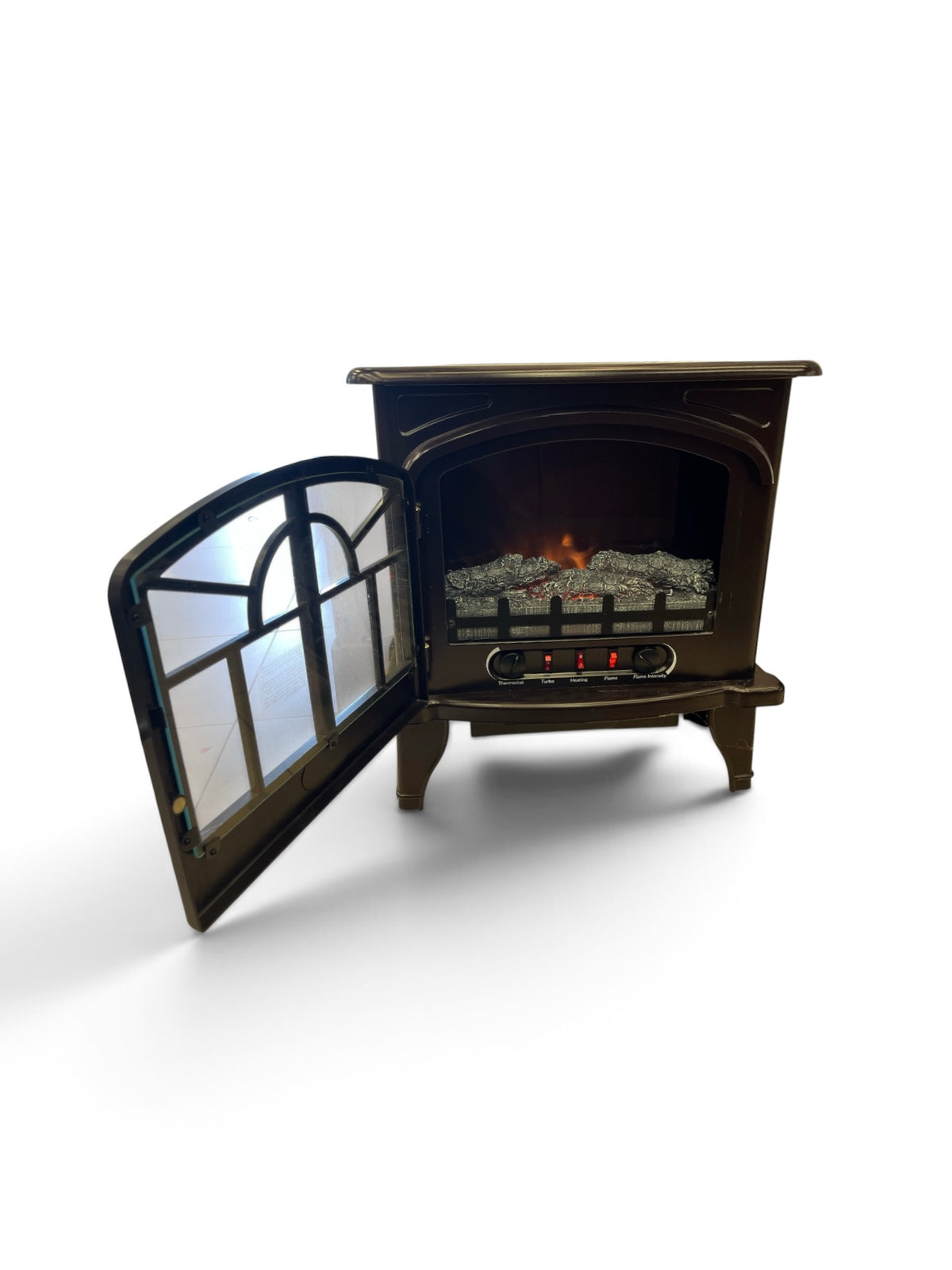 Albion Vintage Style Electric Fireplace Stove Heater