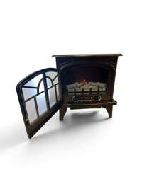 Albion Vintage Style Electric Fireplace Stove Heater