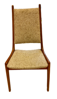 Set of 4 Vintage Mid-Century Teak  Encino Dining Chairs