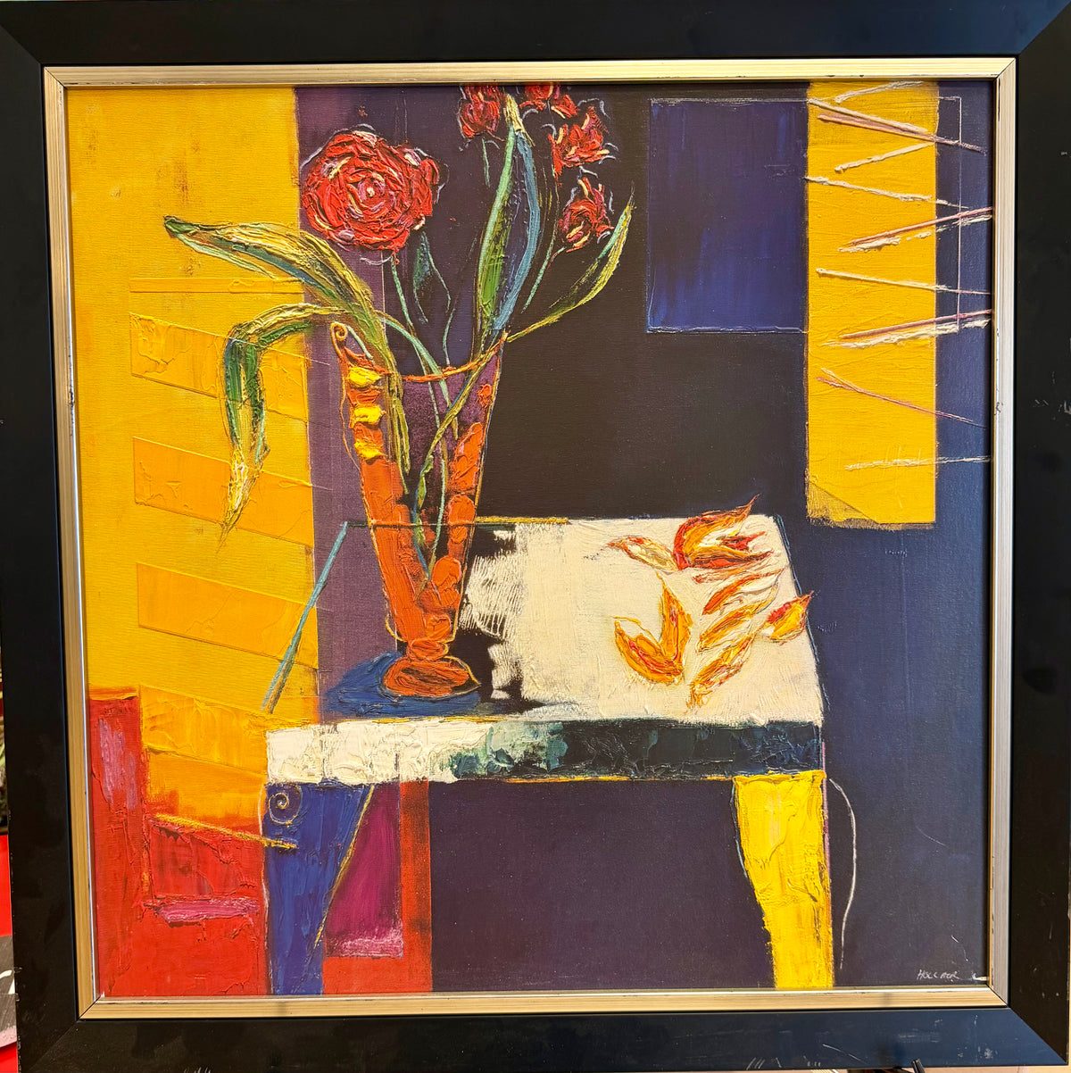 Jennifer Hollack Print Titled " #23 " from her Museum shop Brushstrokes collection