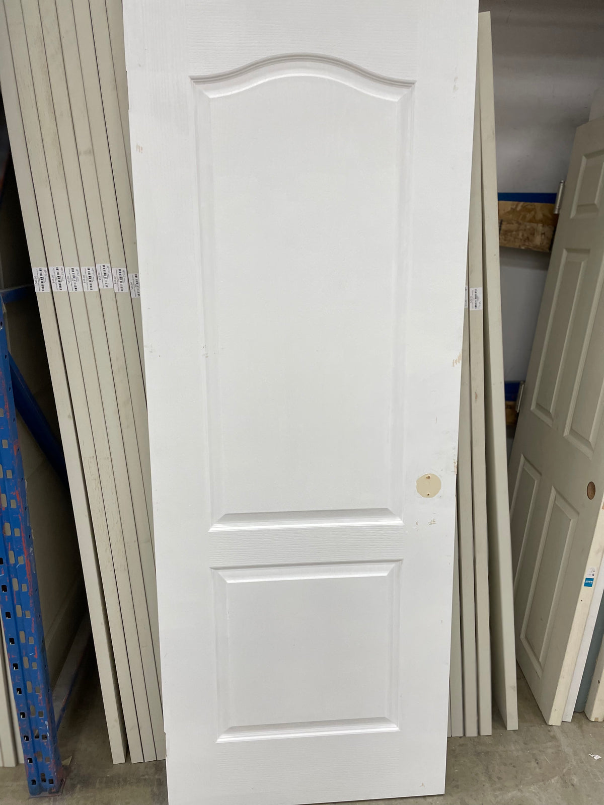 2 Panel White 30” x 80.25” Door