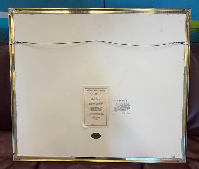 Signed & Numbered Limited Edition Print: "At the Cottage Door" by Angie Strauss