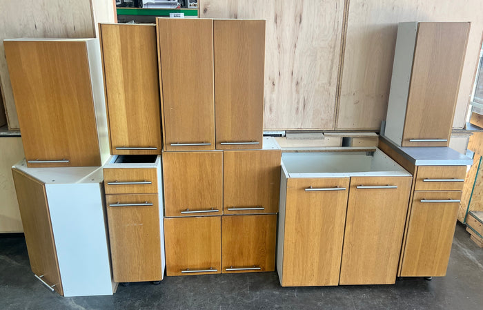 Julia White Kitchen Cabinets Set