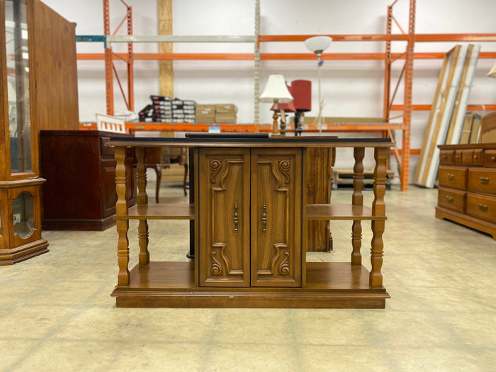 Traditional Wooden Cabinet with 2 Doors