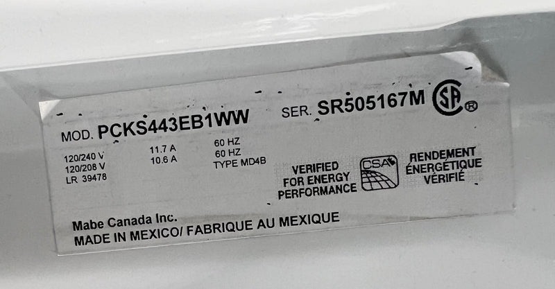 Whirlpool Washer/GE Dryer Combo