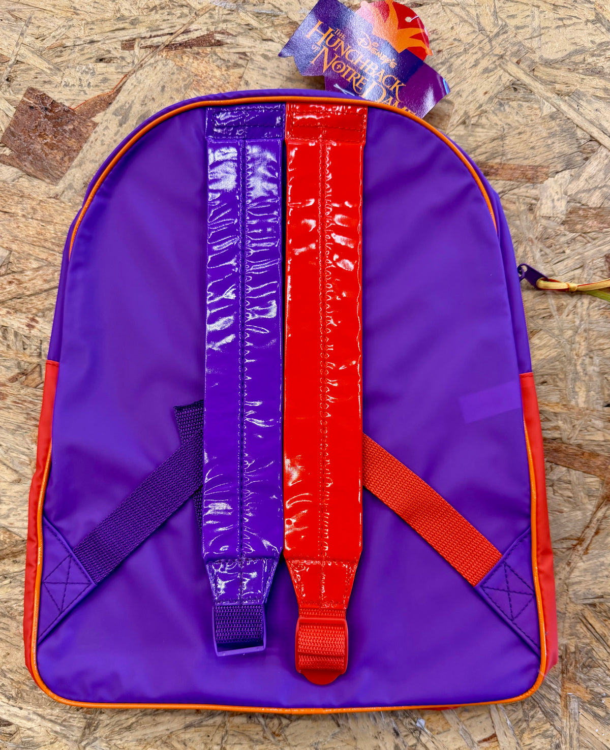 Rare Vintage 1996 Disney's The Hunchback of Notre Dame Esmeralda Festival of Fools Backpack