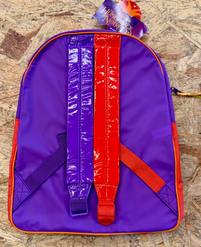 Rare Vintage 1996 Disney's The Hunchback of Notre Dame Esmeralda Festival of Fools Backpack