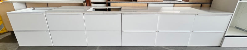 IKEA Veddinge Kitchen With Quartz Countertop