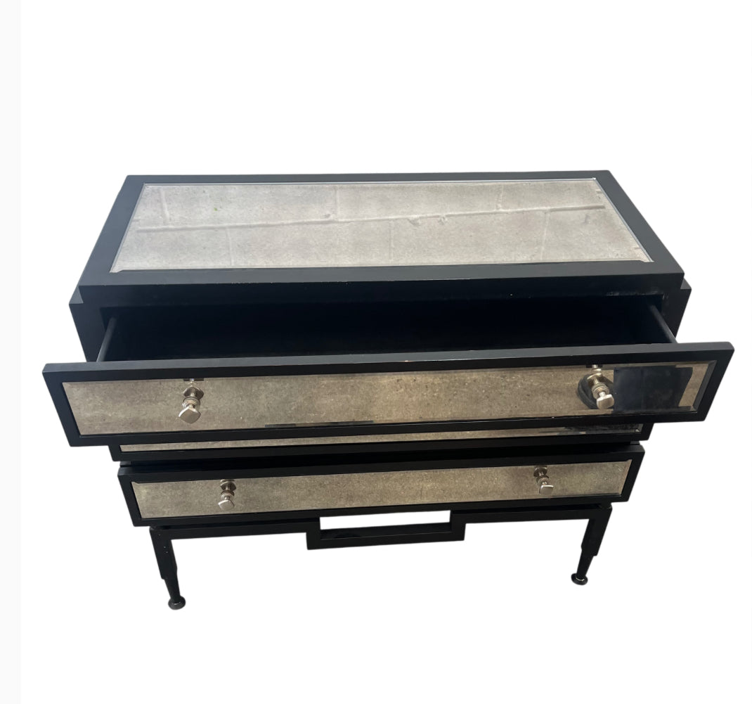 3-Drawer Isla Mirrored Chest