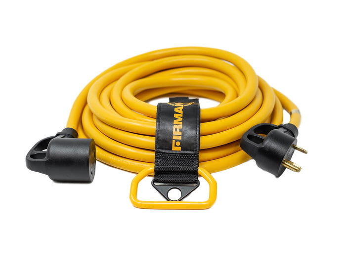 T3 Heavy Duty TT-30P To TT30-R Power Cord With Storage Strap