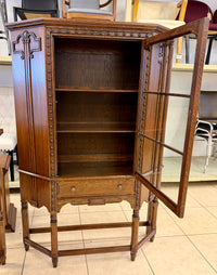 Exquisite Vintage Strathroy Furniture Company Jacobean Revival Display Cabinet