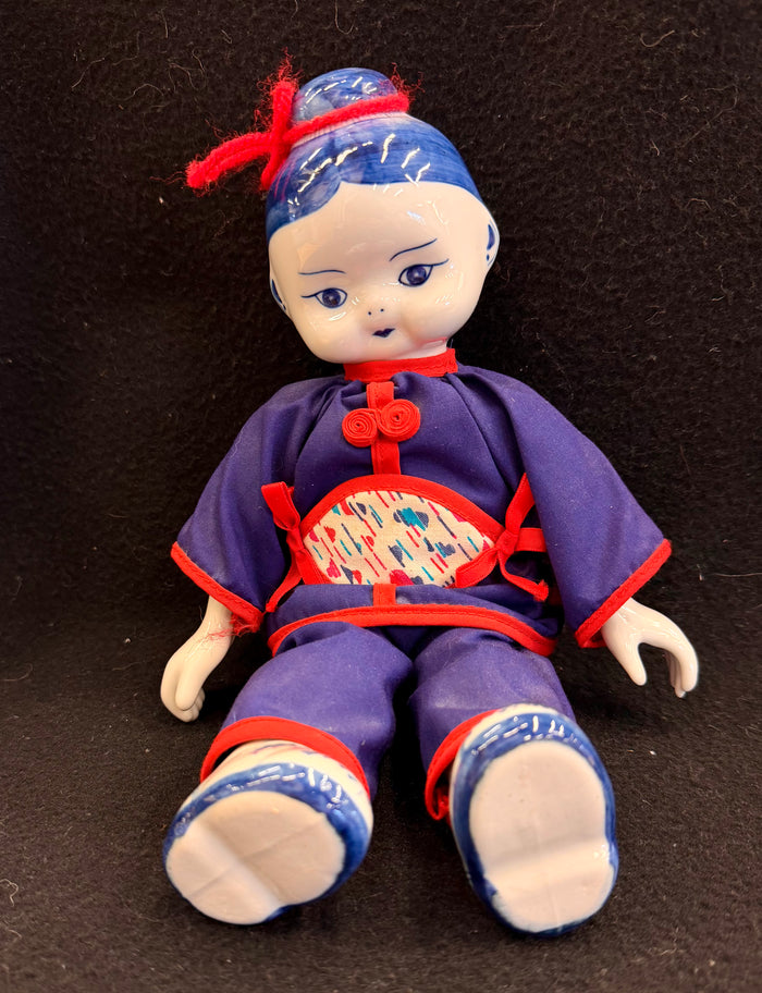 Vintage Chinese Porcelain Doll