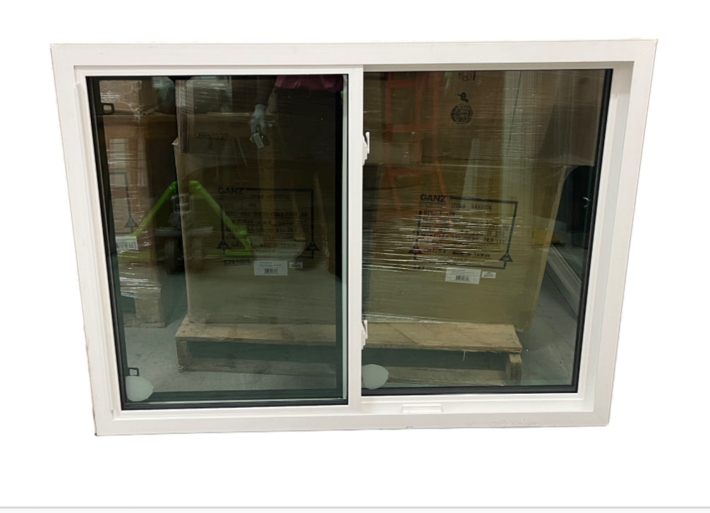 53-Inch W x 39-Inch H Single Hung Low-E Glass Window