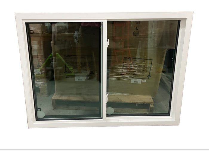 53-Inch W x 39-Inch H Single Hung Low-E Glass Window
